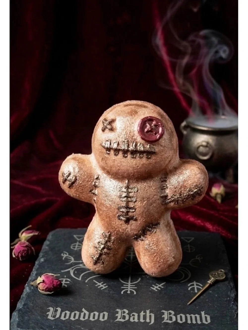 Voodoo Doll Bath Bomb, Horror Bath Bomb, Witch